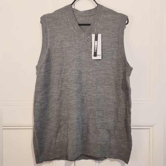 ZHILI Sweater Vest - Picture 1 of 4